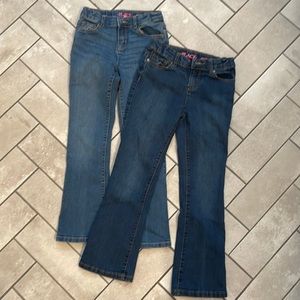 Girls bootcut jeans